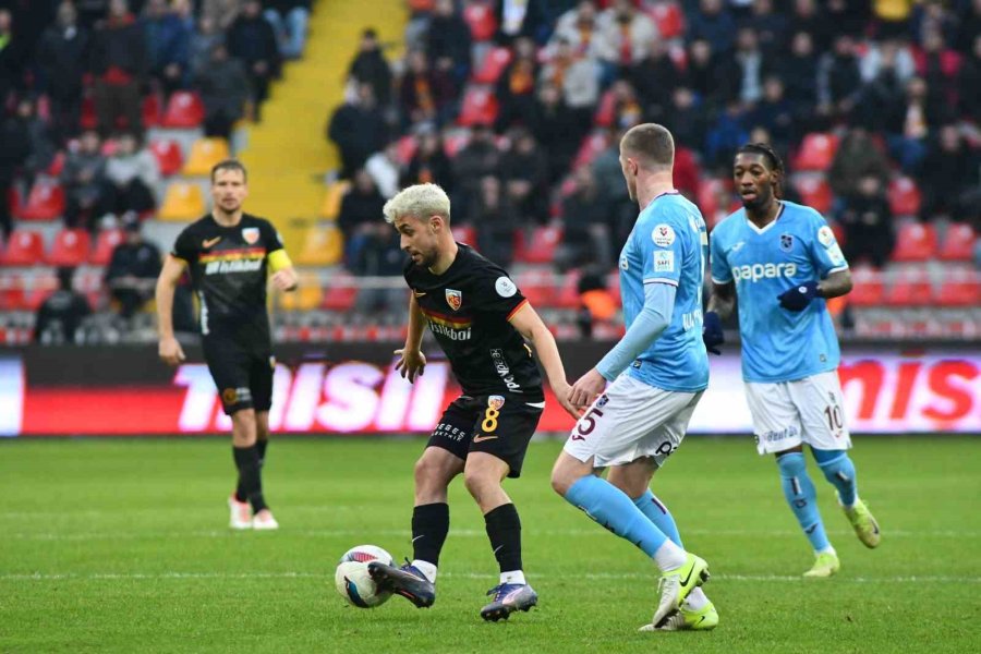 Trendyol Süper Lig: Kayserispor: 0 - Trabzonspor: 0 (maç Sonucu)