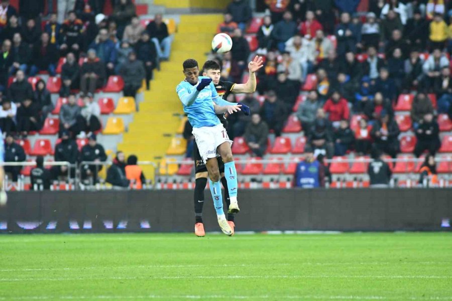 Trendyol Süper Lig: Kayserispor: 0 - Trabzonspor: 0 (maç Sonucu)