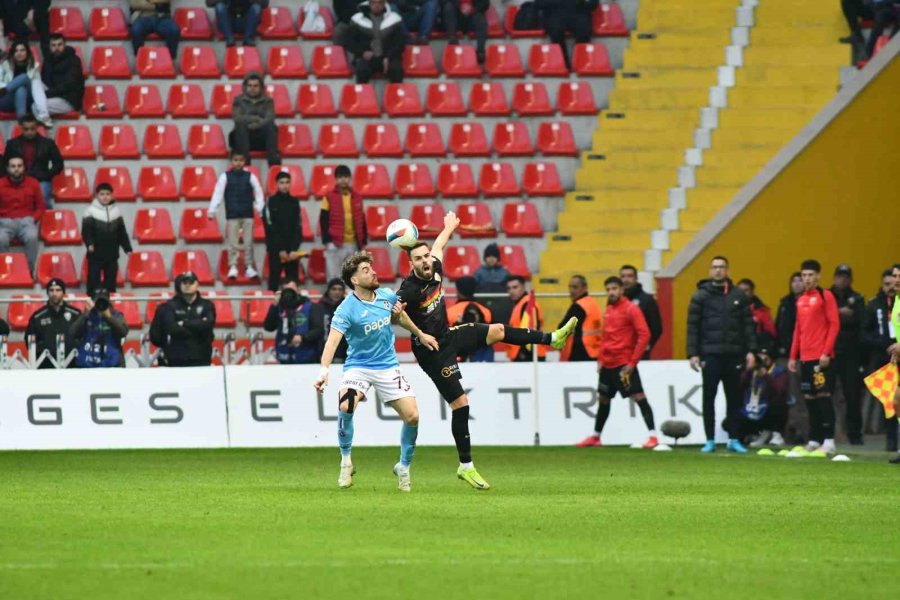 Trendyol Süper Lig: Kayserispor: 0 - Trabzonspor: 0 (maç Sonucu)