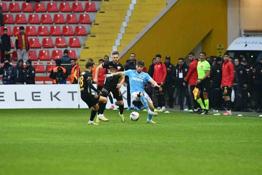 Trendyol Süper Lig: Kayserispor: 0 - Trabzonspor: 0 (maç Sonucu)