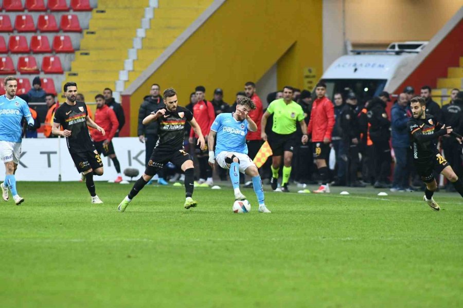 Trendyol Süper Lig: Kayserispor: 0 - Trabzonspor: 0 (maç Sonucu)