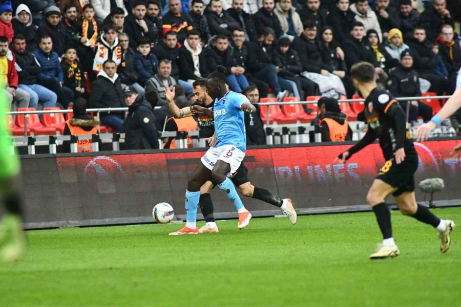 Trendyol Süper Lig: Kayserispor: 0 - Trabzonspor: 0 (maç Sonucu)