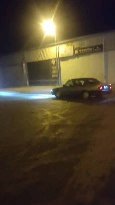 Arkadaşı Drift Atarken, O Kamerayla Kaydetti