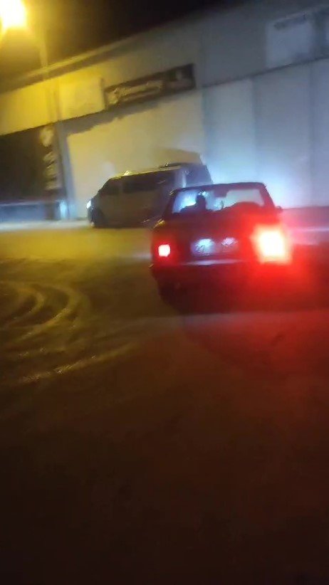 Arkadaşı Drift Atarken, O Kamerayla Kaydetti