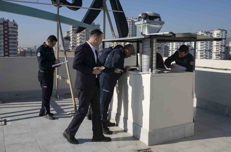 Mersin’de Oteller Yangın Riskine Karşı Denetleniyor