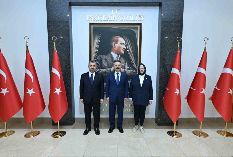 Başkan Şahin, Vali Hüseyin Aksoy’u Makamında Ziyaret Etti