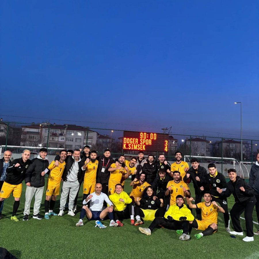 Kayseri Süper Amatör Küme’de Play-off Takımları Belli Oldu