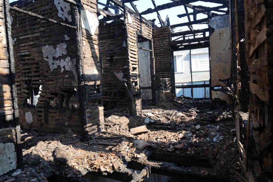 Tarihi Ahşap Konakların Olduğu Mahallede ’yangın’ Korkusu