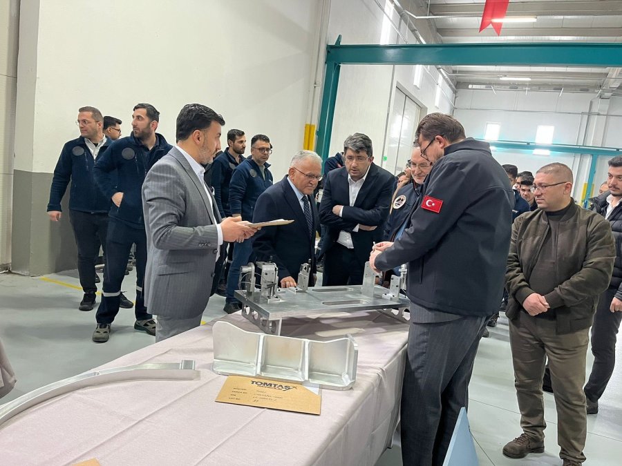 Başkan Büyükkılıç’tan Tomtaş’a Ziyaret