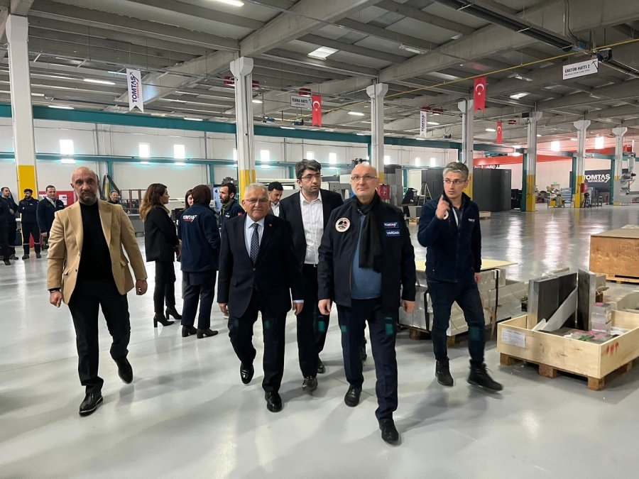 Başkan Büyükkılıç’tan Tomtaş’a Ziyaret