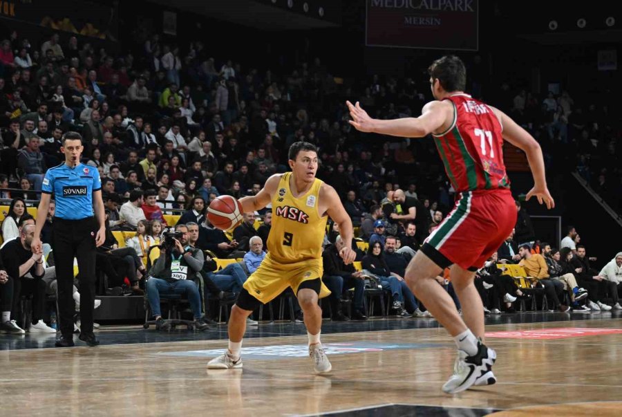 Türkiye Basketbol Süper Ligi: Mersin Spor Kulübü: 94 - Karşıyaka: 87