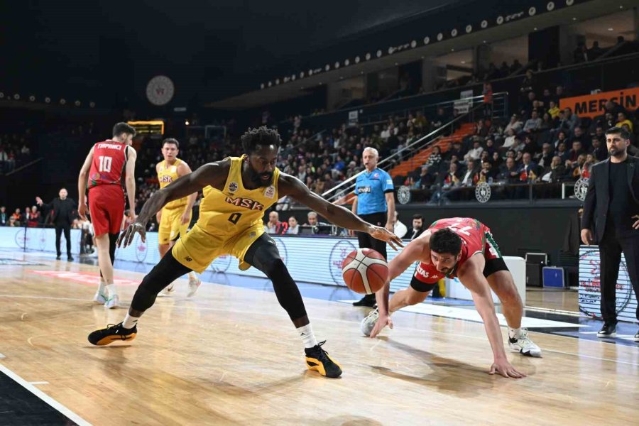 Türkiye Basketbol Süper Ligi: Mersin Spor Kulübü: 94 - Karşıyaka: 87