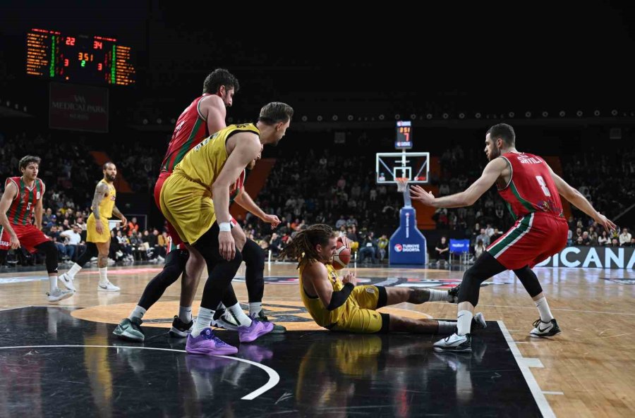 Türkiye Basketbol Süper Ligi: Mersin Spor Kulübü: 94 - Karşıyaka: 87