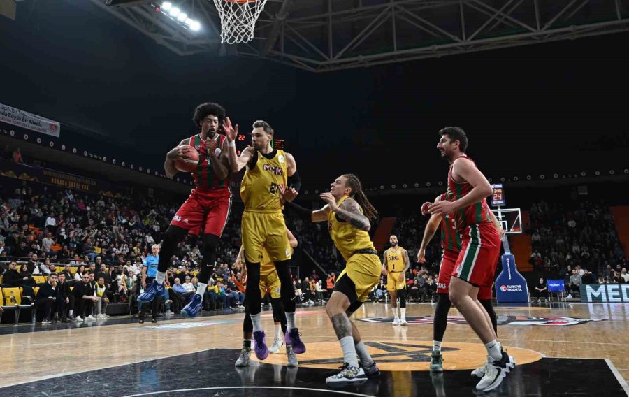 Türkiye Basketbol Süper Ligi: Mersin Spor Kulübü: 94 - Karşıyaka: 87