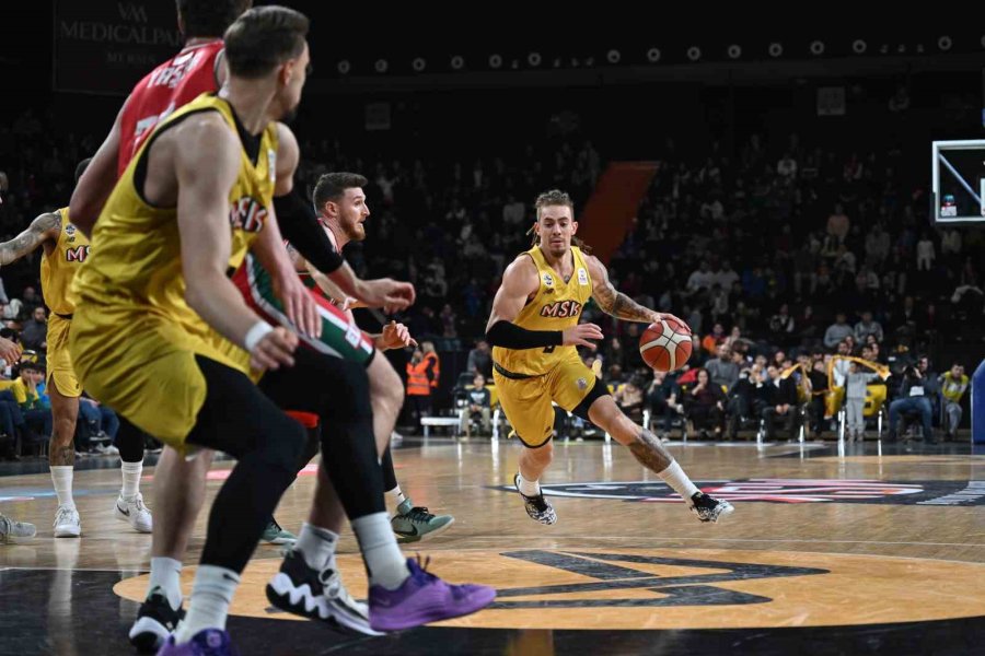 Türkiye Basketbol Süper Ligi: Mersin Spor Kulübü: 94 - Karşıyaka: 87