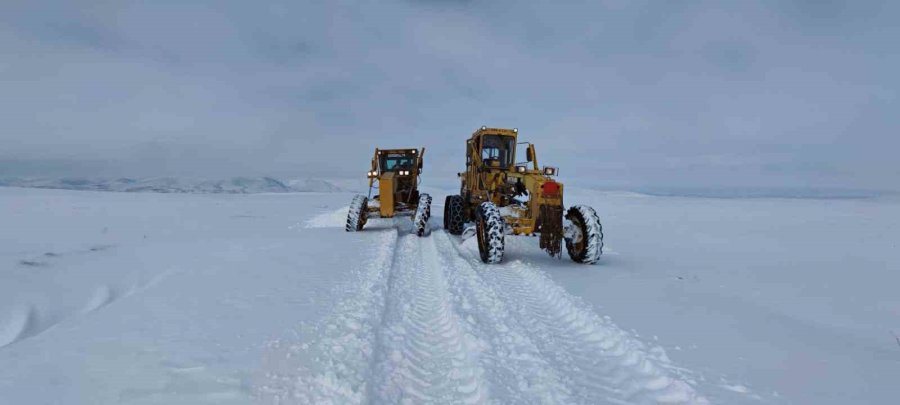 Kayseri’de Kapalı Yol Kalmadı