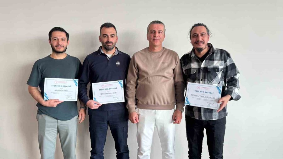 Alanya’da Sağlıkçılar Satranç Turnuvasında Bir Araya Geldi