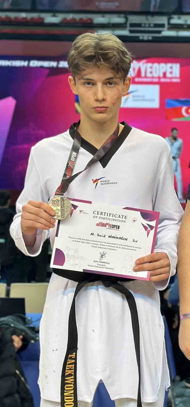 Mustafa Said Yörükoğlu, Türkiye Üçüncüsü Oldu