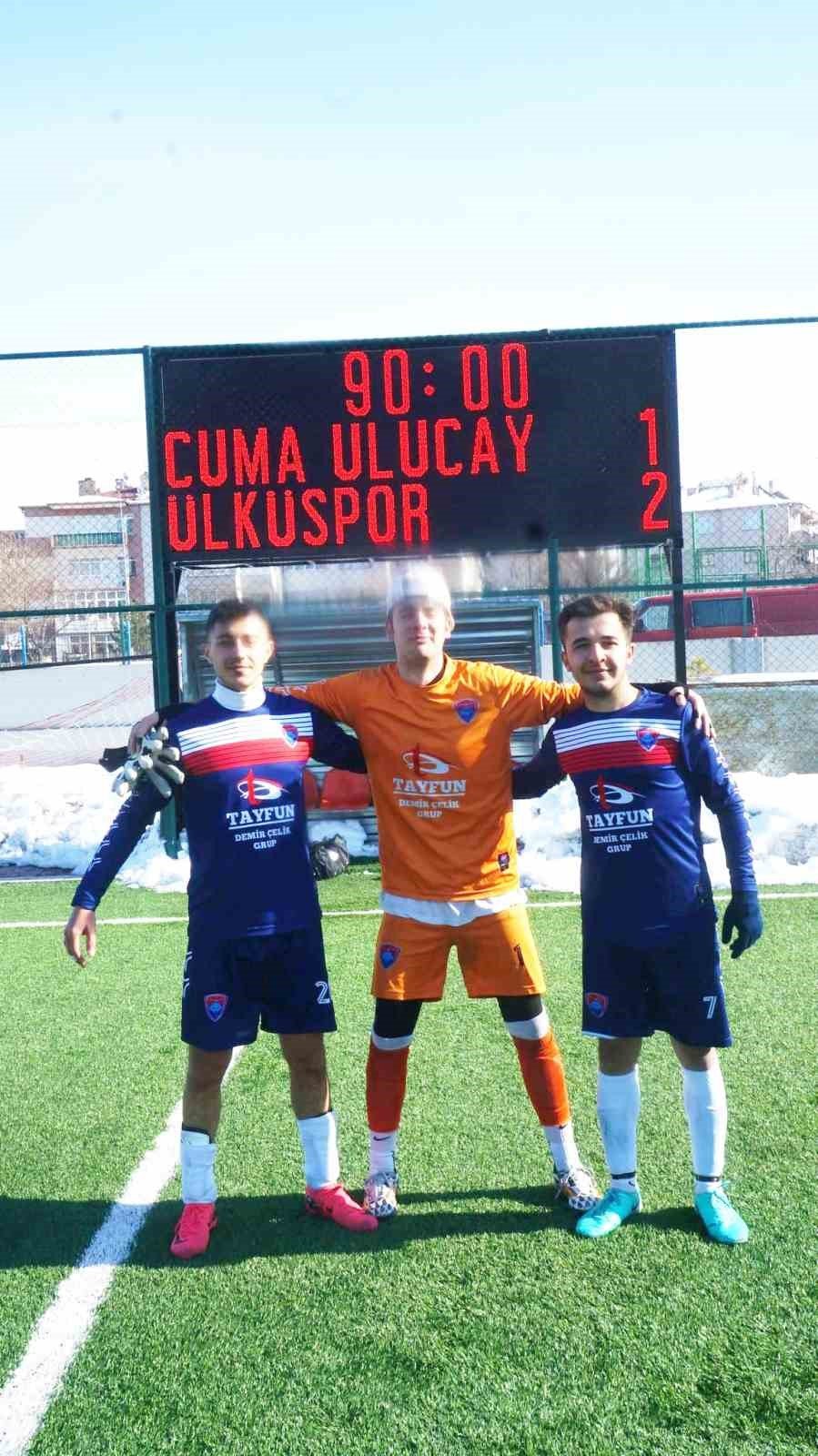 Kocasinan Ülküspor Geriden Gelip Kazandı