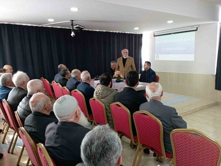 Mazlumder’de Taş Dönemi Sona Erdi