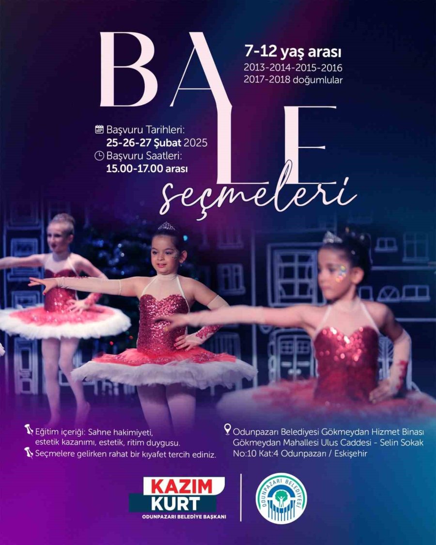 Odunpazarı Belediyesi’nden Genç Yeteneklere Davet