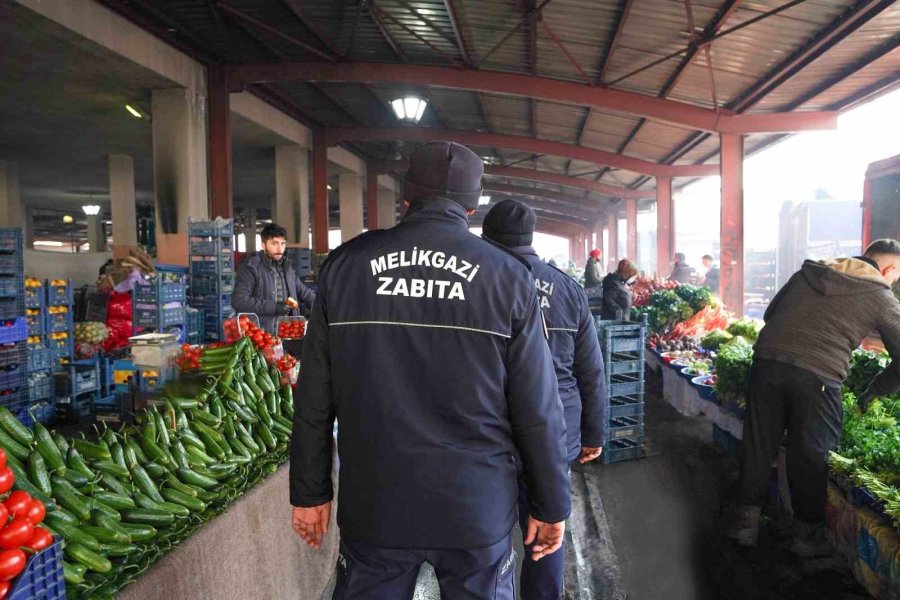 Melikgazi Zabıtası’ndan Ramazan Öncesi Sıkı Denetim