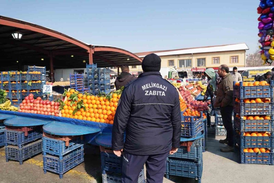 Melikgazi Zabıtası’ndan Ramazan Öncesi Sıkı Denetim