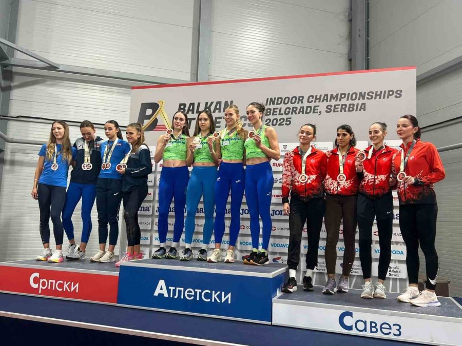 Eskişehirli Atletizm Sporcusu Sırbistan’dan 3’üncülükle Döndü