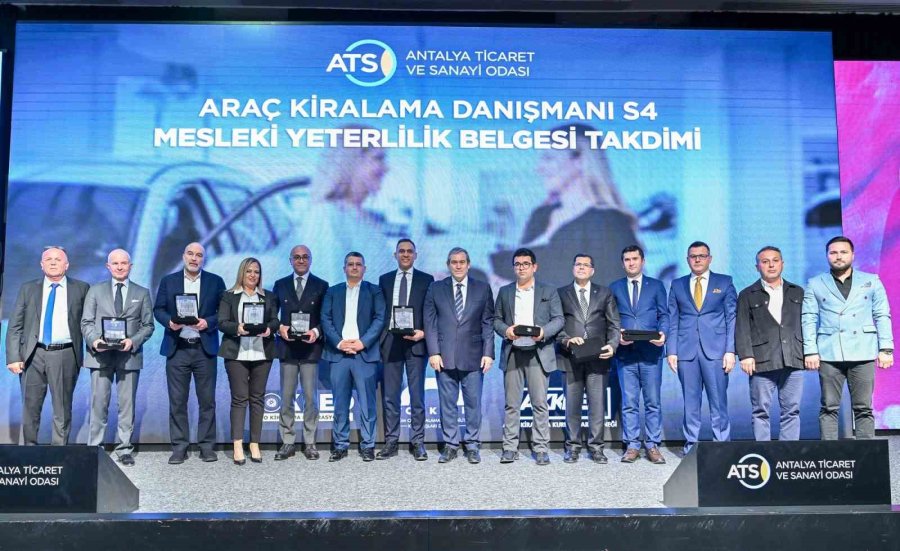 Araç Kiralamada Yeni Dönem: İlk Yeterlilik Belgeleri Sahiplerini Buldu