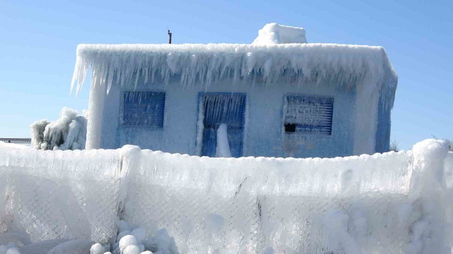 Sibirya Değil Mersin: Oluşan Manzara Buzul Çağına Götürdü