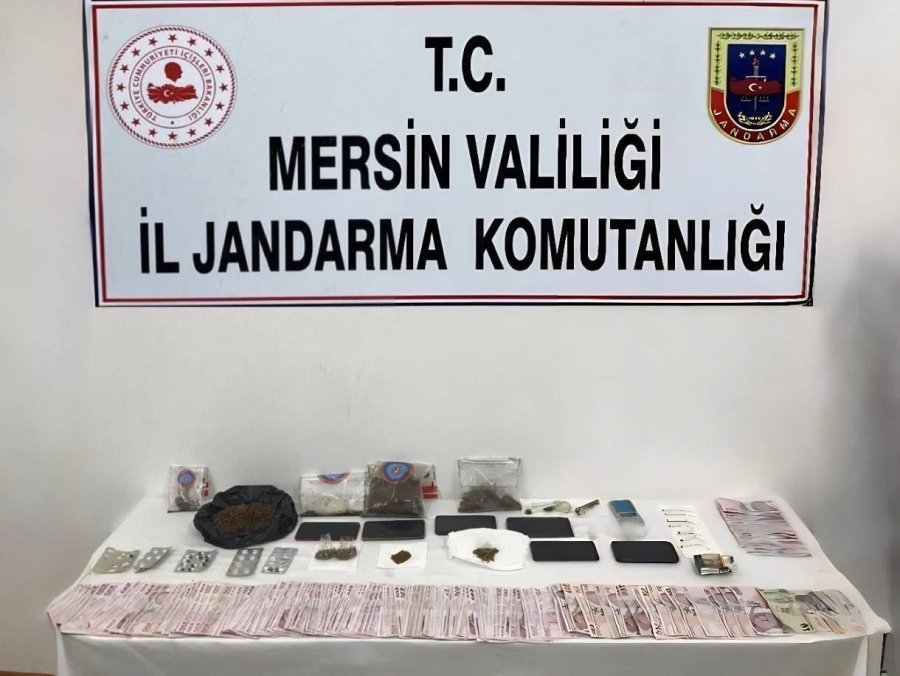Mersin’de Uyuşturucu Operasyonu: 4 Tutuklama