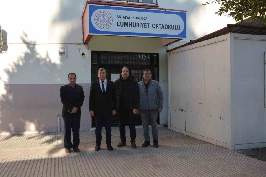 Cumhuriyet Ortaokulu’na Kantin Ve Spor Odaları Kazandırıldı