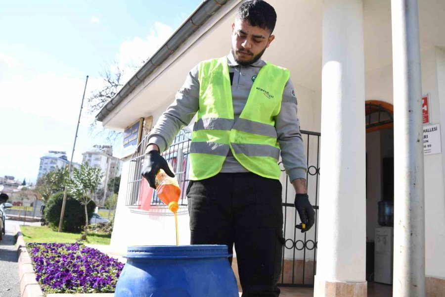 Konyaaltı’nda Atık Yağlar Geri Dönüşüm İçin Toplanıyor