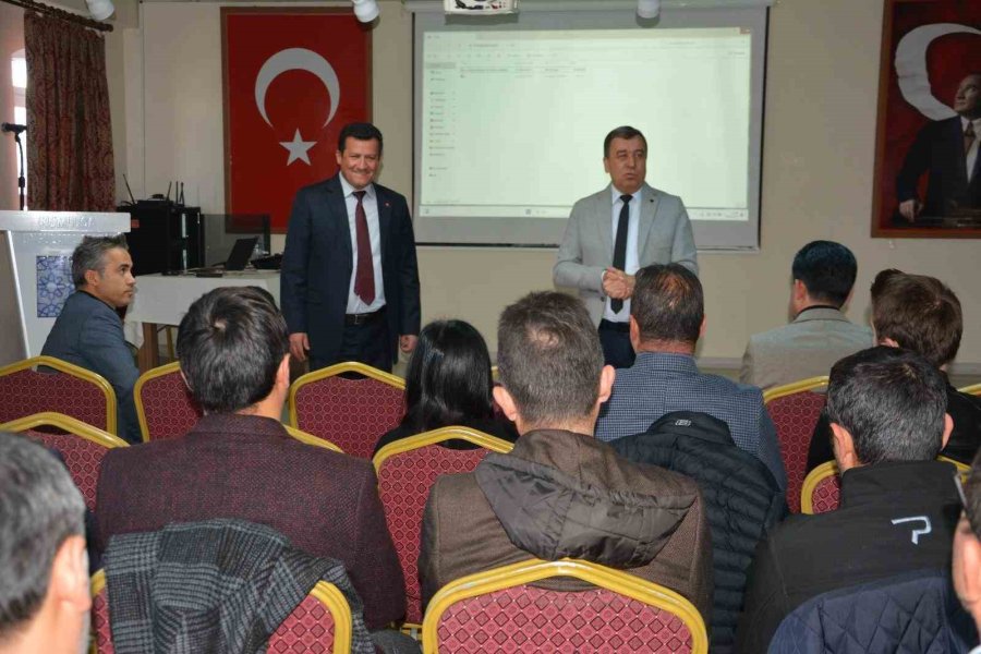 Kumluca’da Okul Yöneticilerine Soruşturma Süreçleri Eğitimi