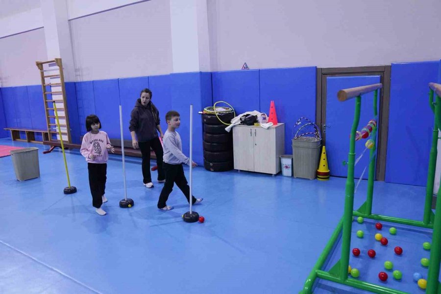 Özel Bireyler Özel Spor Yapmanın Keyfini Tepebaşı’nda Yaşıyor