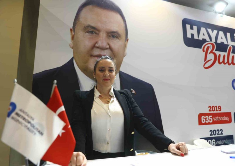 Antalya Büyükşehir Belediyesi Günkaf Fuarı’nda