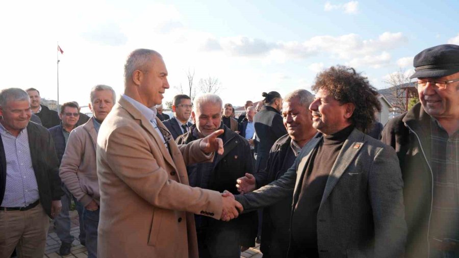 Başkan Özçelik: ’’ Büyükşehir İle El Ele Alanya’mıza Hizmet Ediyoruz’’