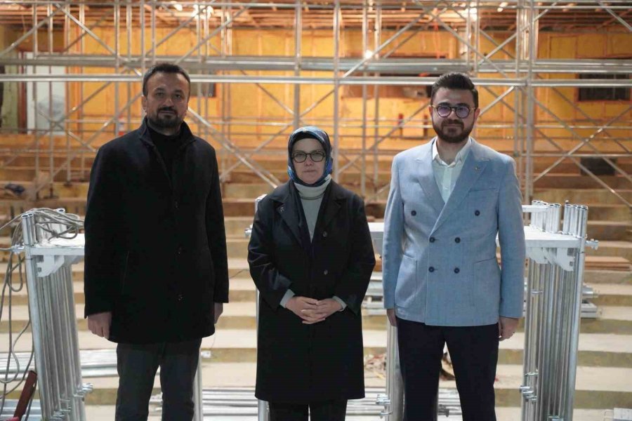 Kayseri Kültür Merkezi Yenileniyor