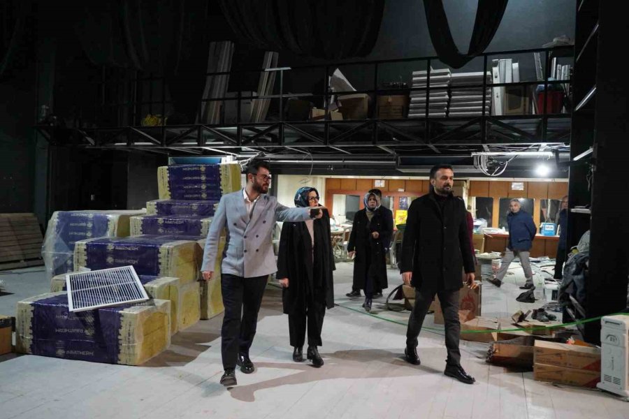 Kayseri Kültür Merkezi Yenileniyor