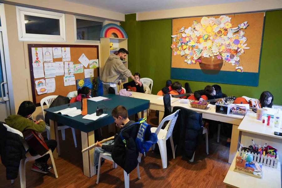 Çocukların Gelişimine Katkı Sağlanıyor