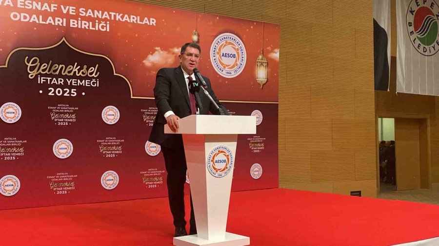 Aesob’un Geleneksel İftar Programı Yoğun Katılımla Gerçekleşti