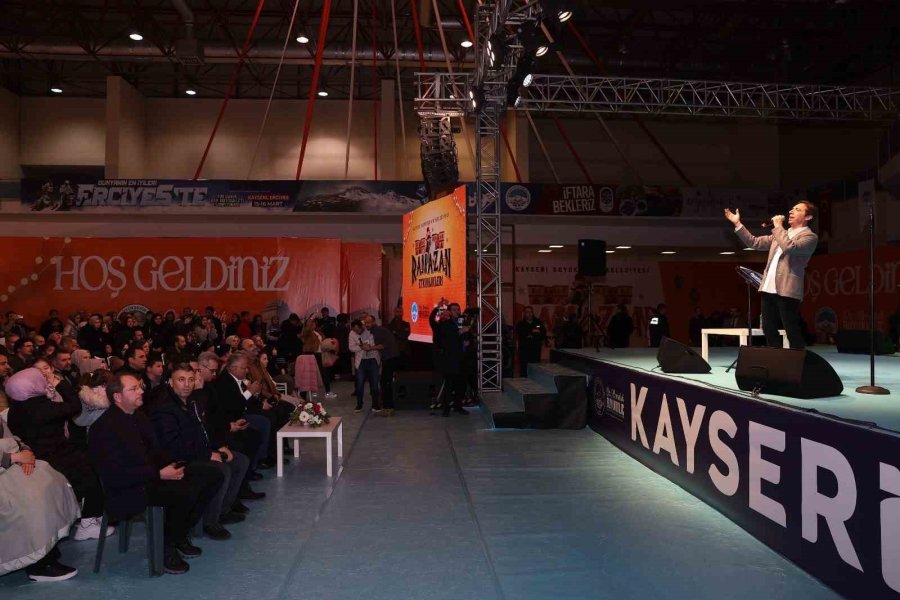 Kayseri’de Ramazan Etkinlikleri Yoğun İlgi Görüyor