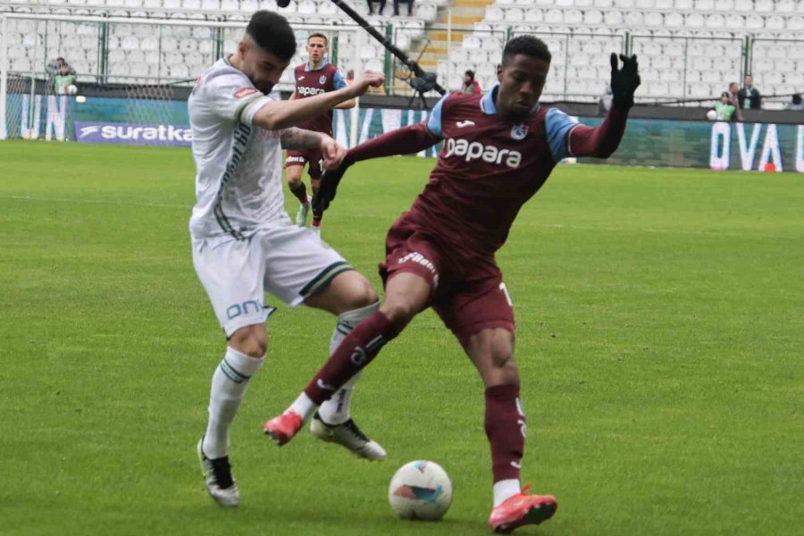 Trendyol Süper Lig: Konyaspor: 0 - Trabzonspor: 0 (maç Devam Ediyor)