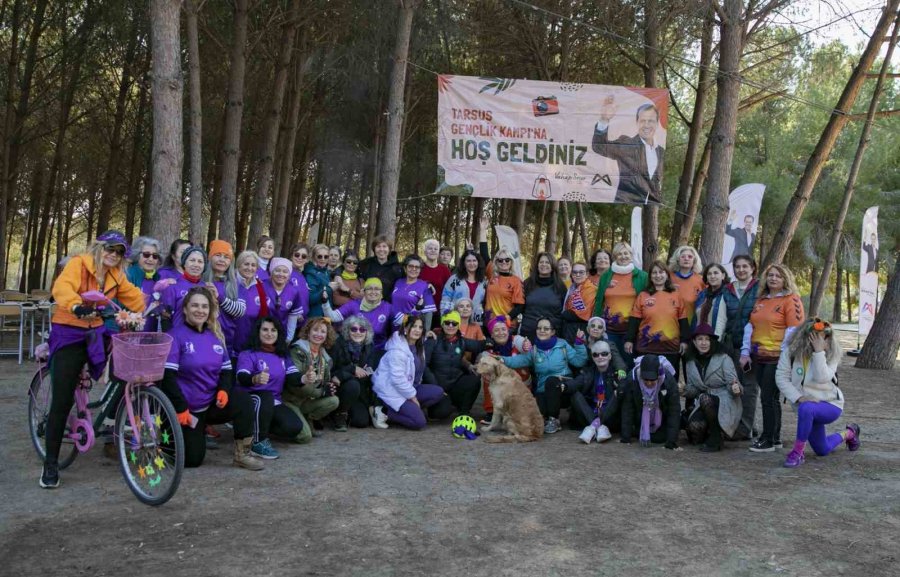 Mersin’de Bisikletli Kadınlar ’pedalları Çeviriyoruz’ Etkinliğinde Buluştu