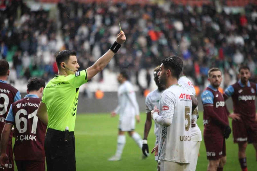 Trendyol Süper Lig: Konyaspor: 1 - Trabzonspor: 0 (maç Sonucu)