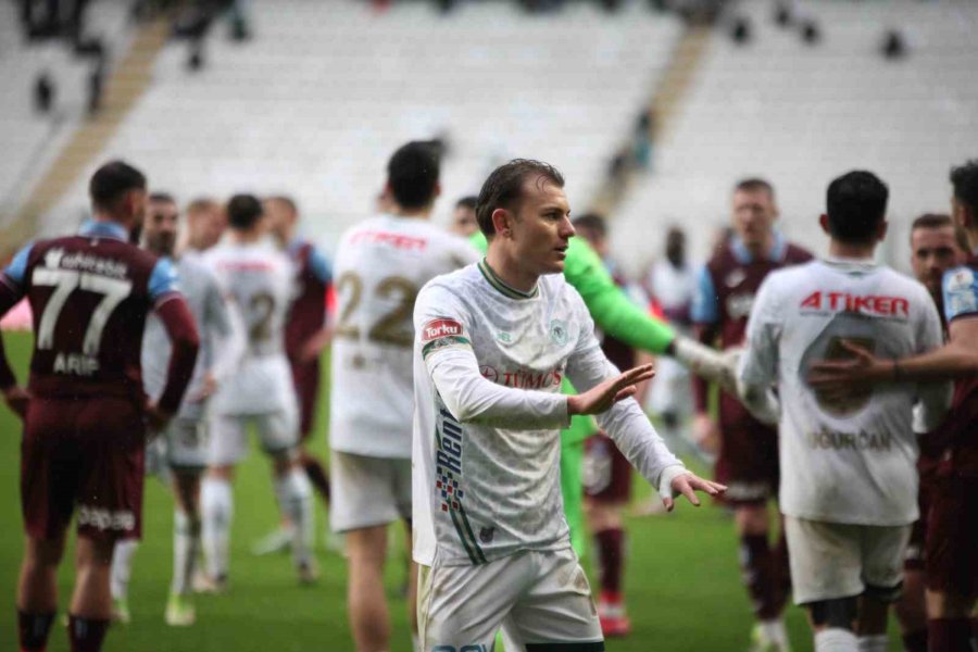 Trendyol Süper Lig: Konyaspor: 1 - Trabzonspor: 0 (maç Sonucu)