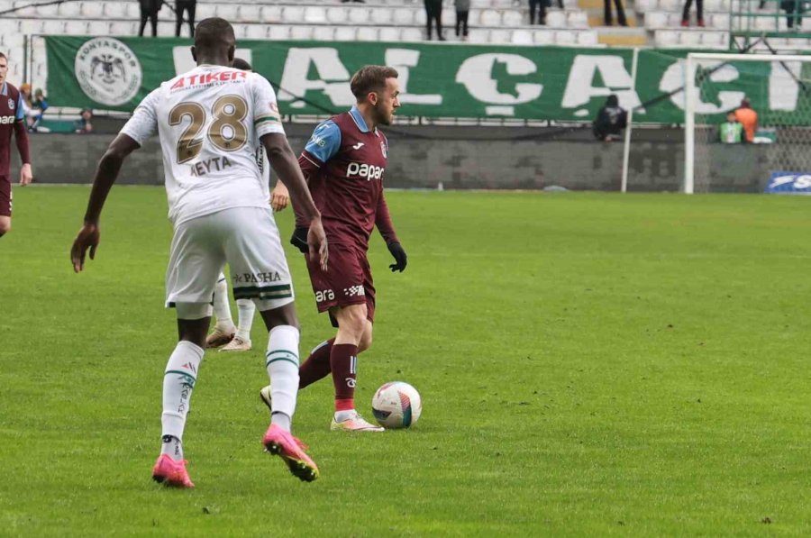 Trendyol Süper Lig: Konyaspor: 1 - Trabzonspor: 0 (maç Sonucu)