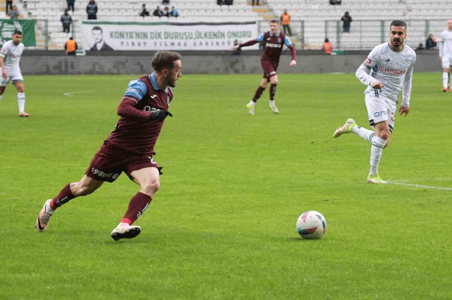 Trendyol Süper Lig: Konyaspor: 1 - Trabzonspor: 0 (maç Sonucu)