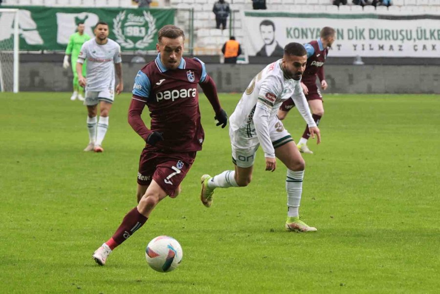 Trendyol Süper Lig: Konyaspor: 1 - Trabzonspor: 0 (maç Sonucu)