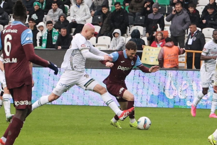 Trendyol Süper Lig: Konyaspor: 1 - Trabzonspor: 0 (maç Sonucu)